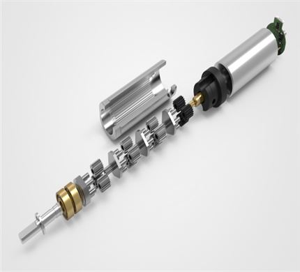 6MM金属减速齿轮箱