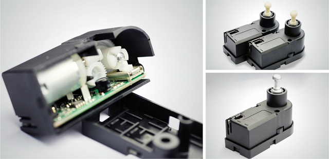 汽车大灯调节器齿轮箱