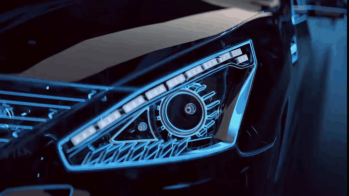 汽车大灯调节电机